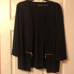 Black dressy jacket!  Wear this anywhere!!  Ivanka Trump brand size XL